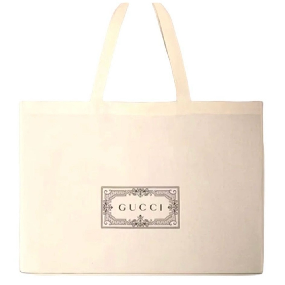 New Authentic Gucci Canvas Tote